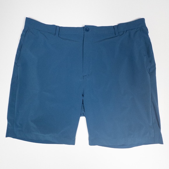 Vineyard Vines Performance Shorts Golf Casual Athletic Blue Mens 42" inseam 8" - Picture 1 of 4